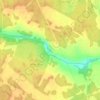 Mapa topográfico Синара, altitude, relevo