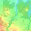 Mapa topográfico Затесово, altitude, relevo