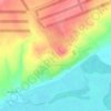 Mapa topográfico Зауральный, altitude, relevo