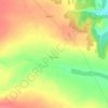 Mapa topográfico Ивановка, altitude, relevo