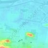 Mapa topográfico HPCL, altitude, relevo