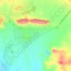 Mapa topográfico Montserrat, altitude, relevo