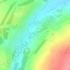 Mapa topográfico Большие Кайбицы, altitude, relevo