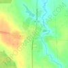 Mapa topográfico Середа, altitude, relevo