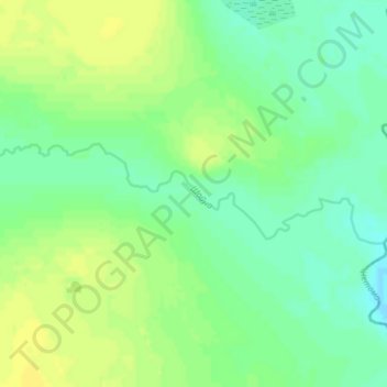 Mapa topográfico Шойна, altitude, relevo