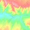 Mapa topográfico Большой Уран, altitude, relevo