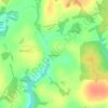 Mapa topográfico Березенки, altitude, relevo