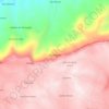 Mapa topográfico São Miguel, altitude, relevo