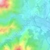 Mapa topográfico Faubourg Scarafaglie, altitude, relevo