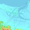 Mapa topográfico Yakal, mapa de relevo, mapa de altitude
