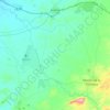 Mapa topográfico Arahal, mapa de relevo, mapa de altitude
