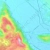 Mapa topográfico Fossa, altitude, relevo