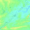 Mapa topográfico Iguatu, altitude, relevo