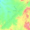 Mapa topográfico Independência, altitude, relevo