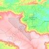 Mapa topográfico Crato, altitude, relevo