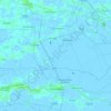 Mapa topográfico Cona, altitude, relevo