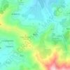 Mapa topográfico Muro, altitude, relevo