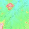 Mapa topográfico Sobral, altitude, relevo