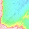 Mapa topográfico Graça, altitude, relevo