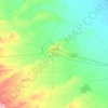Mapa topográfico Lucera, altitude, relevo
