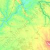 Mapa topográfico Nisa, altitude, relevo