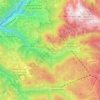 Mapa topográfico Tiers - Tires, altitude, relevo