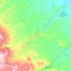 Mapa topográfico Troia, altitude, relevo